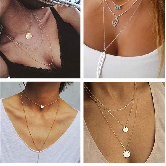 🎇RESTOCKED NEW STYLES GOLD OR SILVER NECKLACES - Picture 3 of 4